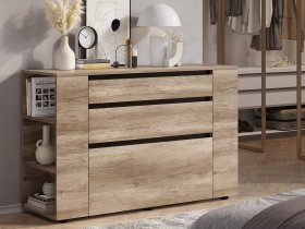 Комод КМ-06 Энигма (венге/дуб каньон) в Битках - bitki.mebel-nsk.ru | фото