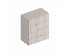 Комод с 4 ящ. «Тефия» (тефия/софт сантьяго) в Битках - bitki.mebel-nsk.ru | фото