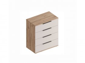 Комод с ящиками Сицилия (дуб альпийский/тефия) в Битках - bitki.mebel-nsk.ru | фото