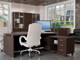 Комплект офисной мебели Президент-ПРО в Битках - bitki.mebel-nsk.ru | фото