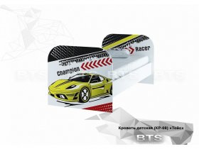 Кровать детская Тойс Champion КР-08 (BTS) в Битках - bitki.mebel-nsk.ru | фото