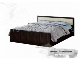 Кровать двуспальная 1,4м LIGHT Фиеста (BTS) в Битках - bitki.mebel-nsk.ru | фото