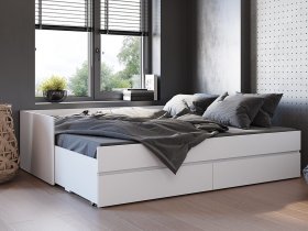 Кровать-трансформер Симпл КР-51 (белый) в Битках - bitki.mebel-nsk.ru | фото