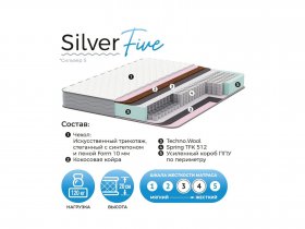 Матрас Silver Five в Битках - bitki.mebel-nsk.ru | фото