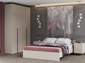 Модульная спальня Айри (кашемир) в Битках - bitki.mebel-nsk.ru | фото