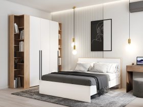 Модульная спальня Ренн в Битках - bitki.mebel-nsk.ru | фото