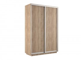 Шкаф-купе двухдверный Экспресс-2 (ЛДСП/ЛДСП) в Битках - bitki.mebel-nsk.ru | фото