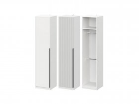 Шкаф ШК-50 Эккервуд (белый) в Битках - bitki.mebel-nsk.ru | фото