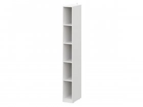 Шкаф-стеллаж ШК-25 Эккервуд (белый) в Битках - bitki.mebel-nsk.ru | фото