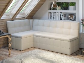 Скамья угловая со спальным местом «Домино» (кашемир) в Битках - bitki.mebel-nsk.ru | фото