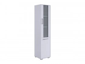 Стеллаж Лайт-2 (белый/белый) в Битках - bitki.mebel-nsk.ru | фото