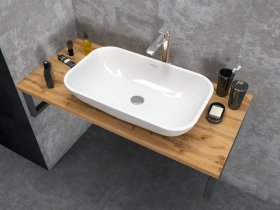 Столешница GRUNGE LOFT 100 Дуб Вотан в Битках - bitki.mebel-nsk.ru | фото