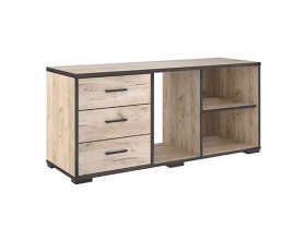 Тумба 1200 Тм075.0 Гермес лофт (дуб крафт серый) в Битках - bitki.mebel-nsk.ru | фото