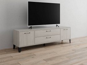 Тумба под ТВ Парус-13 (ясень анкор светлый) в Битках - bitki.mebel-nsk.ru | фото